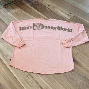 Pink & Rose Gold Glitter Disney World Spirit Jersey size Large